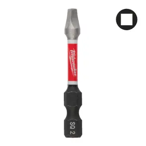 Біта SHOCKWAVE MILWAUKEE, SQ2, 50мм №1