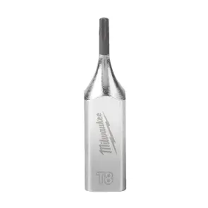 Головка торцева хромована 1/4'' MILWAUKEE з бітою Torx, T8 №1