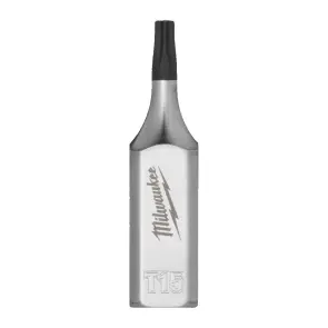 Головка торцева хромована 1/4'' MILWAUKEE з бітою TX BO, T15 №1