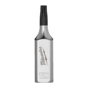 Головка торцева хромована 1/4'' MILWAUKEE з бітою TX BO, T20 №1