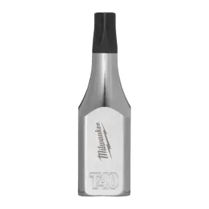 Головка торцева хромована 1/4'' MILWAUKEE з бітою TX BO, T40 №1
