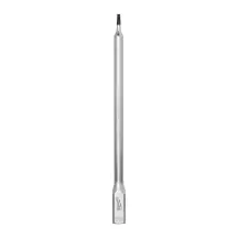 Головка торцева хромована 1/4'' MILWAUKEE подовжена з бітою Torx, T10 купити
