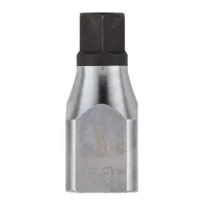 Головка торцева хромована 1/2'' MILWAUKEE з бітою Hex, 14мм №1