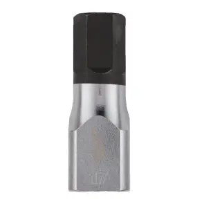 Головка торцева хромована 1/2'' MILWAUKEE з бітою Hex, 17мм №1