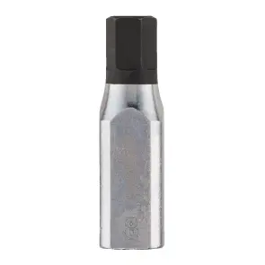 Головка торцевая хромированная 1/4'' MILWAUKEE с битой Hex, 8мм №1