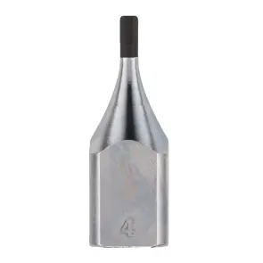 Головка торцевая хромированная 1/2'' MILWAUKEE с битой Hex, 4мм №1