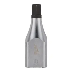 Головка торцева хромована 1/2'' MILWAUKEE з бітою Hex, 8мм №1