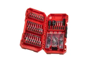 Набор бит SHOCKWAVE PACKOUT MILWAUKEE (75шт), пластиковый кейс №3