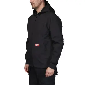 Куртка робоча з капюшоном FREEFLEX MILWAUKEE, SJ BL XL, чорна (розмір XL) №2