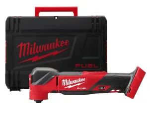 Інструмент багатофунціональний акумуляторний MILWAUKEE, M18 FMT-0X (каркас, універсальне лезо, шліфувальна підошва, шліфувальний №1