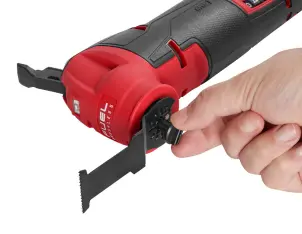 Інструмент багатофунціональний акумуляторний MILWAUKEE, M18 FMT-0X (каркас, універсальне лезо, шліфувальна підошва, шліфувальний №7