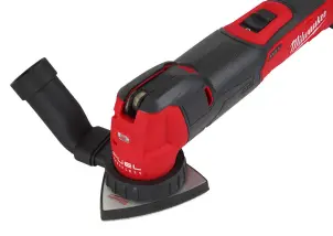Інструмент багатофунціональний акумуляторний MILWAUKEE, M18 FMT-0X (каркас, універсальне лезо, шліфувальна підошва, шліфувальний №8