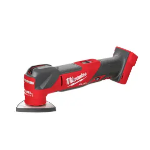 Інструмент багатофункціональний акумуляторний MILWAUKEE, M18 FMT-0 (каркас, лезо для деревини, шліфувальна підошва, наждачний па №5