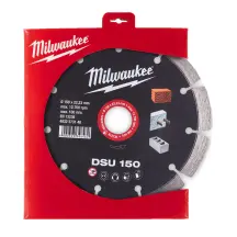 Диск алмазный MILWAUKEE DSU 150, диаметр 150мм (для штроборезов)