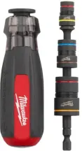 Ключ-отвертка магнитная с торцевыми насадками 6-в-1 ShW MILWAUKEE Impact Multi-Nut Driver