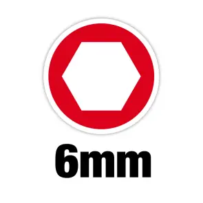 Викрутка наскрізна HollowCore MILWAUKEE, SW 6мм №2