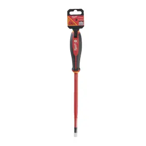 Викрутка з тригранною рукояткою ізольована VDE MILWAUKEE, SL 1,6х8,0х175мм №2