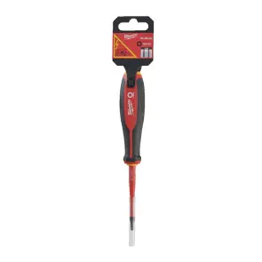 Викрутка з тригранною рукояткою ізольована VDE MILWAUKEE, T15х75мм №2
