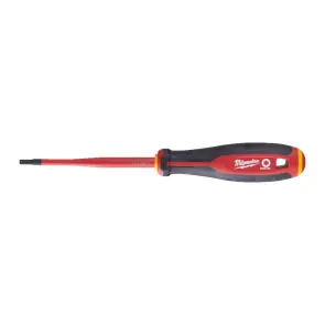 Викрутка з тригранною рукояткою ізольована VDE MILWAUKEE, T20х100мм №1
