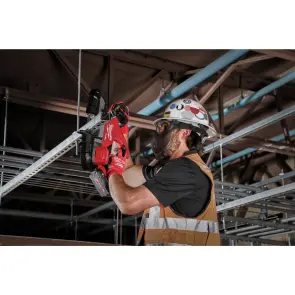Пила ленточная аккумуляторная MILWAUKEE, M18 FBS85-202C (зарядное устройство M12-18 FC, 2 аккумулятора М18 В2 2Ач, аксессуары, кейс) №7