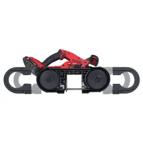 Пила ленточная аккумуляторная MILWAUKEE, M18 FBS85-202C (зарядное устройство M12-18 FC, 2 аккумулятора М18 В2 2Ач, аксессуары, кейс) №10
