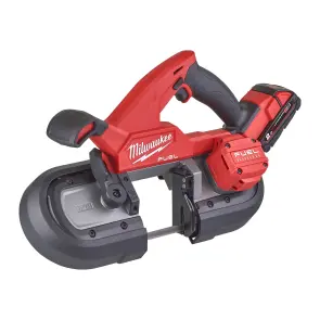 Пила ленточная аккумуляторная MILWAUKEE, M18 FBS85-202C (зарядное устройство M12-18 FC, 2 аккумулятора М18 В2 2Ач, аксессуары, кейс) №18