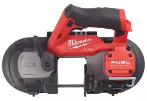 Пила ленточная аккумуляторная бесщеточная MILWAUKEE, M12 FBS64-0C, 64мм (каркас, холст, картонная упаковка) №1