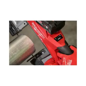 Пила ленточная аккумуляторная MILWAUKEE, M18 FBS127-502C (зарядное устройство M12-18 FC, 2 аккумулятора М18 В5 5Ач, кейс) №4