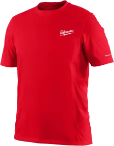 Футболка MILWAUKEE, WWSSRD-XL дышащая с коротким рукавом, красная, (размер XL) №1