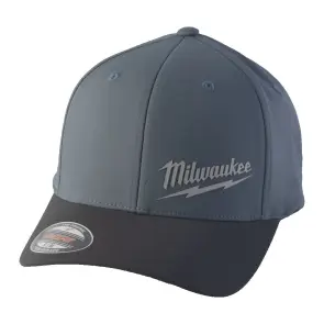Бейсболка MILWAUKEE, PERFORMANCE BCP BLU SM, дихаюча, синя, розмір S/M №1