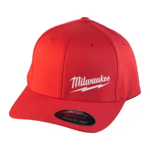 Бейсболка MILWAUKEE, BCS RD LXL, червона, розмір L/XL №1