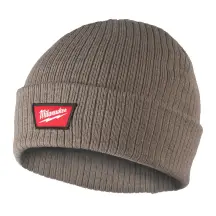 Шапка с манжетой MILWAUKEE, BNC BR, коричневая (ONE-SIZE)