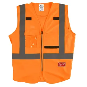 Жилет сигнальний MILWAUKEE помаранчевий, розмір 2XL/3XL №1