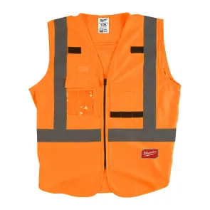Жилет сигнальний MILWAUKEE помаранчевий, розмір L/XL №1