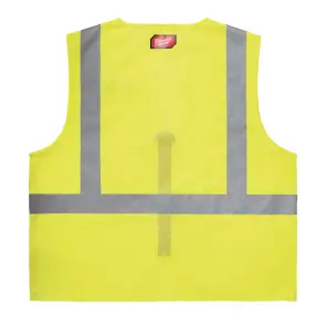 Жилет сигнальний Hi-Viz MILWAUKEE жовтий, розмір 4XL/5XL №2