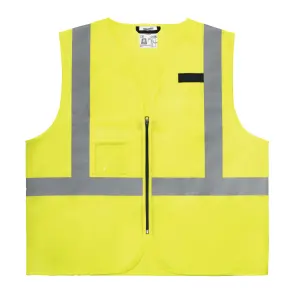 Жилет сигнальний Hi-Viz MILWAUKEE жовтий, розмір S/M №1