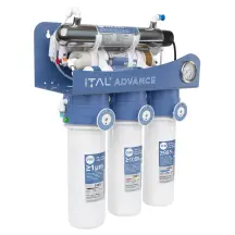 Фильтр обратного осмоса ITAL Advance 7-75M UV (7 ступеней, без помпы, мембрана DuPont 75 галлон, UV лампа) (ADV-RO7-75M)