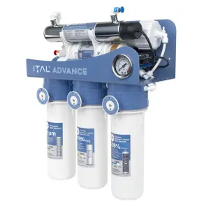 Фильтр обратного осмоса ITAL Advance 7-75M UV (7 ступеней, без помпы, мембрана DuPont 75 галлон, UV лампа) (ADV-RO7-75M) №2