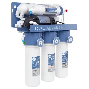 Осмос ITAL Advance 5-75P (5 ступенів + помпа, мембрана DUPONT 75 галон) (ADV-RO5-75P) №1