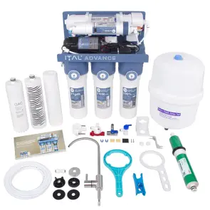 Осмос ITAL Advance 5-75P (5 ступенів + помпа, мембрана DUPONT 75 галон) (ADV-RO5-75P) №4