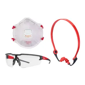 Комплект ЗІЗ MILWAUKEE PPE Kit (3 одиниці) №1