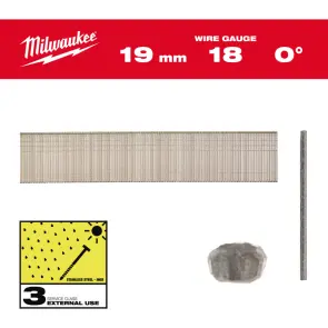 Набір цвяхів для цвяхозабивного інструменту Inox 18G / 19 mm / SC3 (10000шт) №1