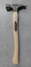 Титановый молоток с рукоятью гиккоры MILWAUKEE STILETTO Ti16SC-H16