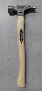 Молоток титановий з рукояттю гіккори MILWAUKEE STILETTO Ti16SC-H16 №1