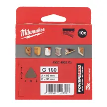 Сетка шлифовальная PG Mesh HL MILWAUKEE, 93х93х93мм, зерно 240, (10шт) купить