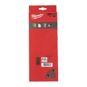 Папір шліфувальний MILWAUKEE, 115x230мм HL, зерно 60, (10шт) №1
