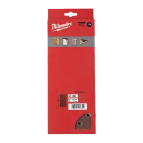 Папір шліфувальний MILWAUKEE, 115x230мм HL, зерно 80, (10шт) №1
