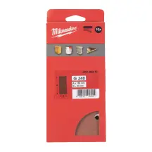Папір шліфувальний MILWAUKEE, 93x185мм HL, зерно 240, (10шт) купити