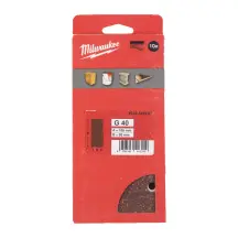 Папір шліфувальний MILWAUKEE, 93x185мм HL, зерно 40, (10шт) купити в Києві