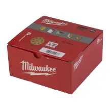 Бумага шлифовальная HP MILWAUKEE диаметр 125/8 HL, зерно 180, (50шт) купить в Украине